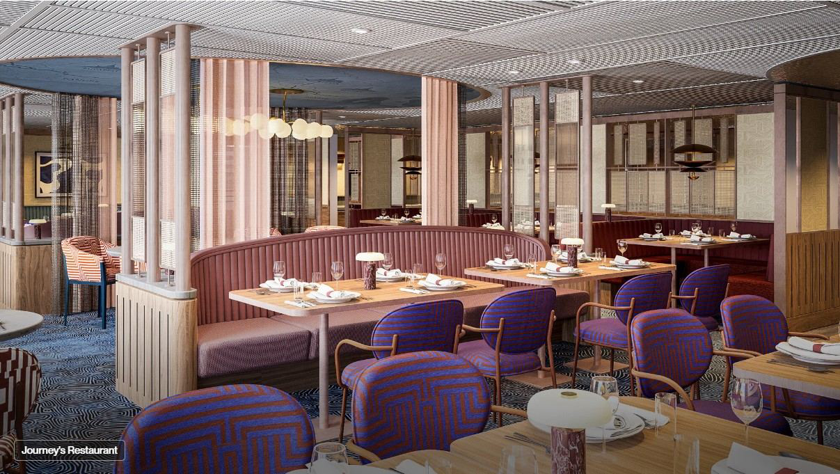 Journey's Restaurant aboard the AmaRudi